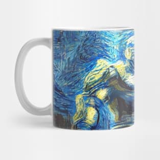 God of War Kratos Starry Night Mug